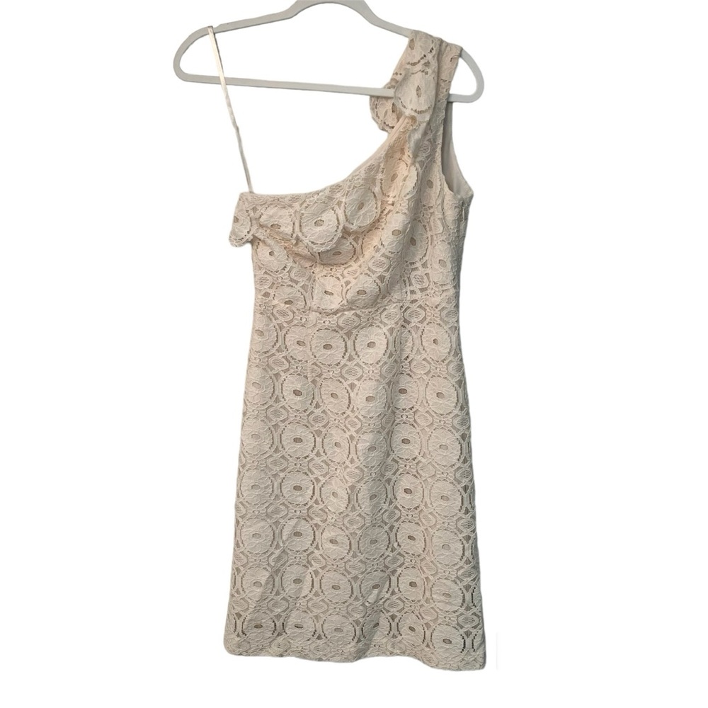 🕯️ Asymmetrical One-Shoulder White Dress 🕯️